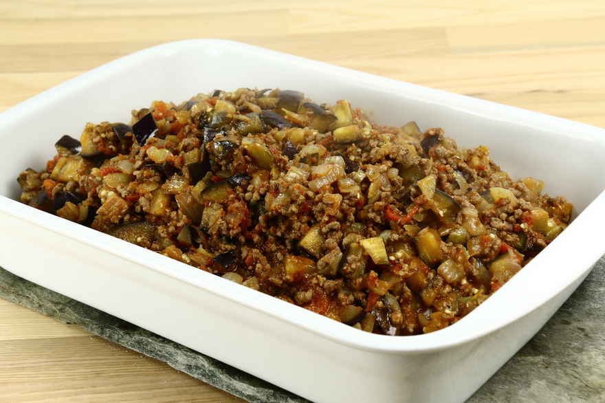 Hurtig moussaka ... klik for at komme tilbage