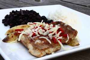 Grillet kylling med banan og black beans, billede 4