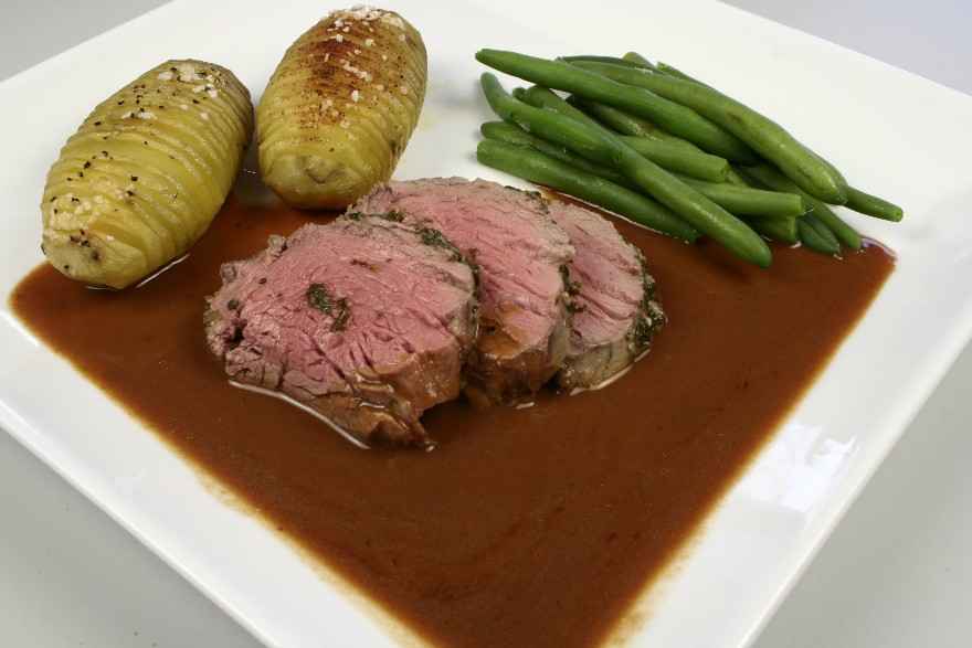 Ovnstegt roastbeef med krydderurter ... klik for at komme tilbage