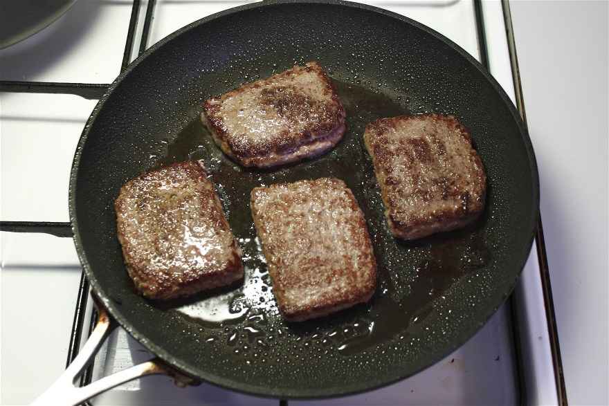 Hakket bøf med gorgonzola (Fedtfattig) ... klik for at komme tilbage