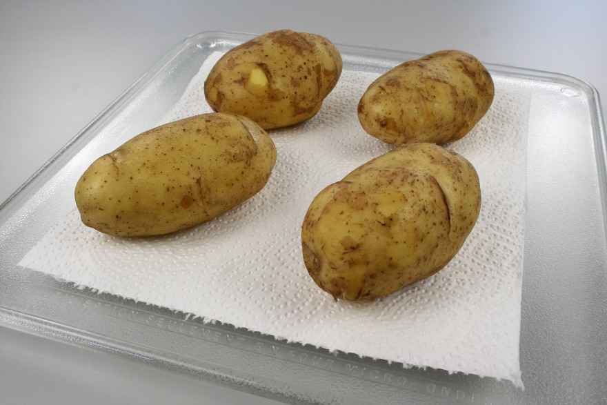 Bagekartofler i - opskrift - Alletiders Kogebog