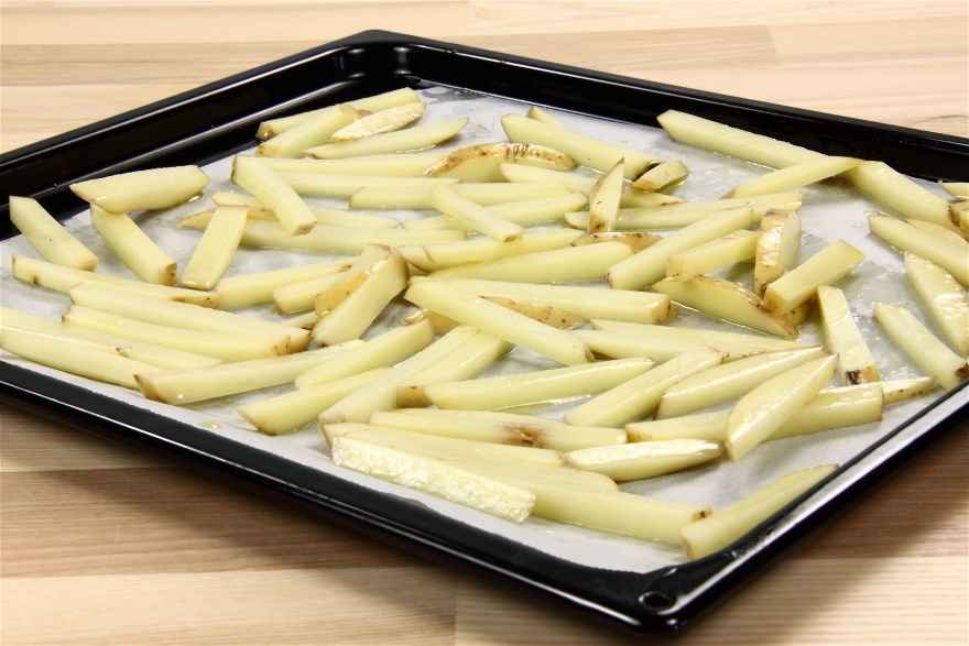 Pommes frites i ovn ... klik for at komme tilbage