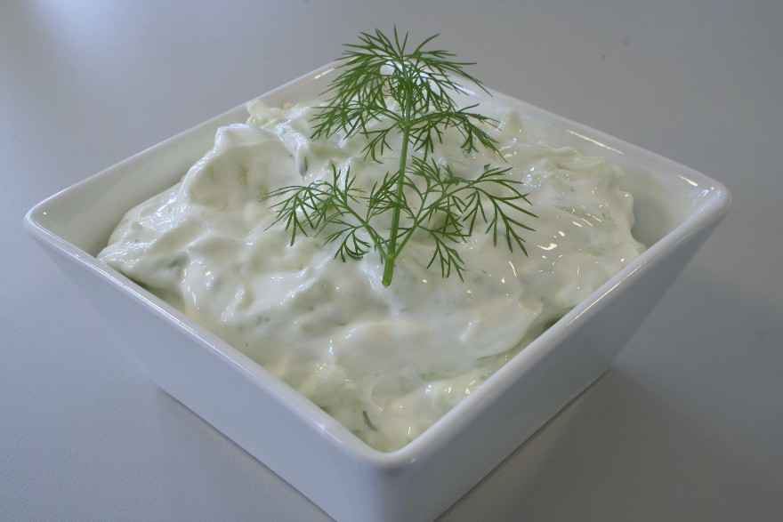 Tzatziki - græsk salat ... klik for at komme tilbage