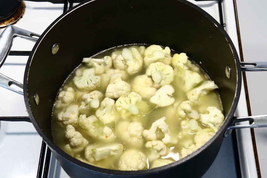 Blomkålssuppe ... klik for at komme tilbage