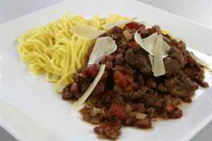 Pasta med kyllingelever, billede 4