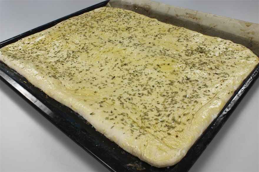 Focaccia (toscansk fladbrød) ... klik for at komme tilbage