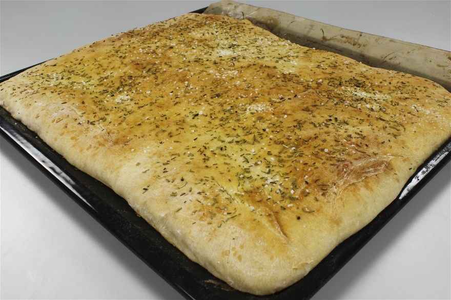 Focaccia (toscansk fladbrød) ... klik for at komme tilbage