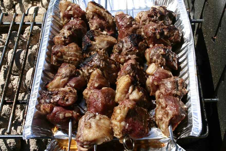 Shish kebab ... klik for at komme tilbage