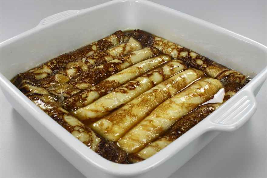 Crepes Suzette - Franske Pandekager ... klik for at komme tilbage