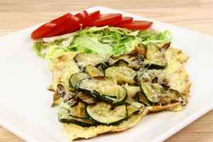 Cremet squash-omelet, billede 4