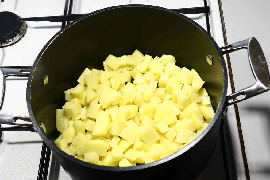 Kartoffel porre suppe ... klik for at komme tilbage