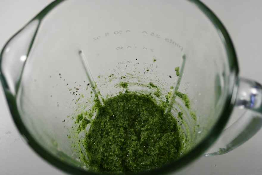 Persillepesto ... klik for at komme tilbage