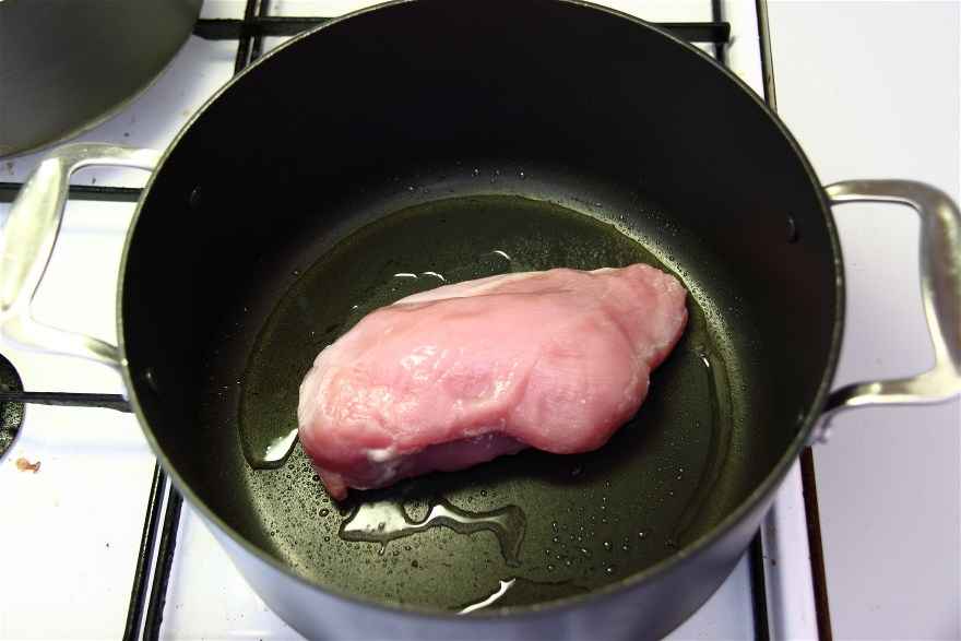 Kalkunbryst med pasta ... klik for at komme tilbage