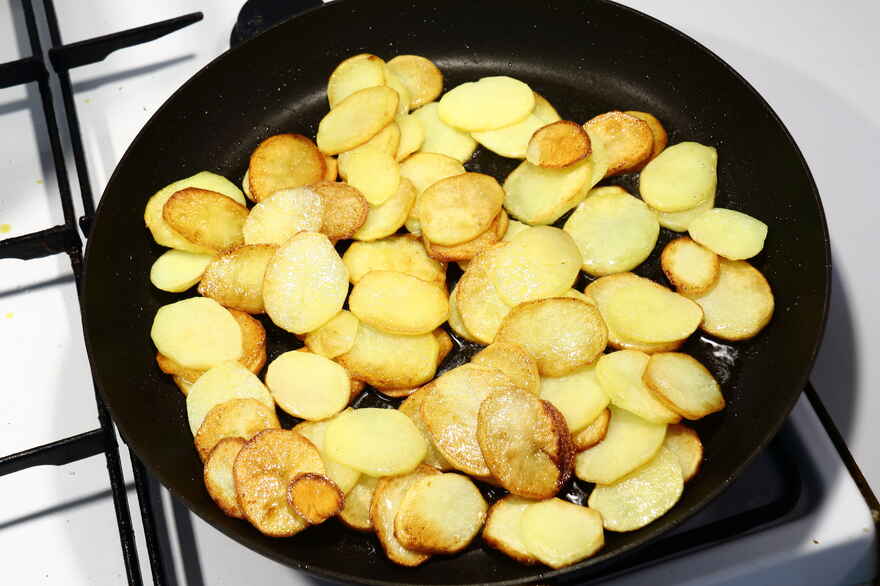 Råstegte kartofler ... klik for at komme tilbage