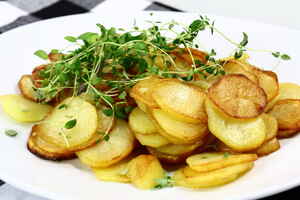Råstegte kartofler, billede 4