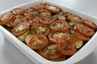 Basilikumkartofler med tomat og squash, billede 3