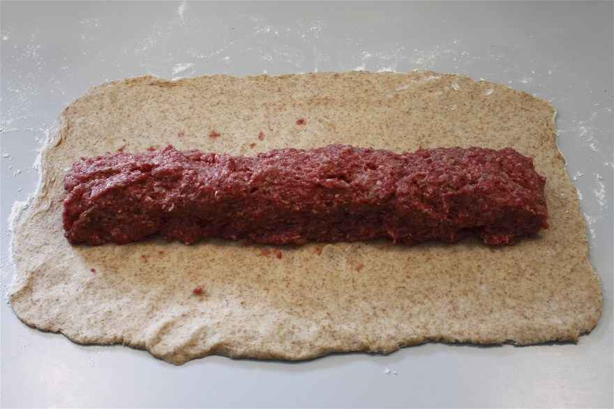 Indbagt farsbrød ... klik for at komme tilbage