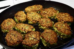 Squashfrikadeller, billede 4