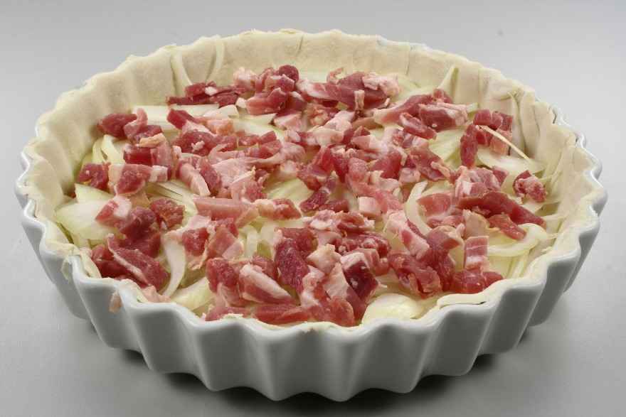 Quiche Lorraine (Bacontærte) ... klik for at komme tilbage