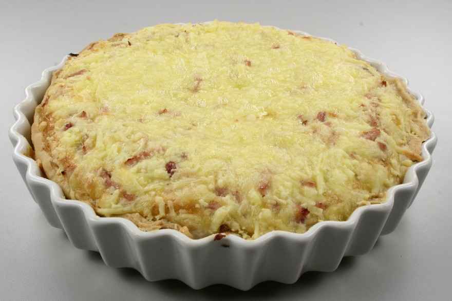 Quiche Lorraine (Bacontærte) ... klik for at komme tilbage