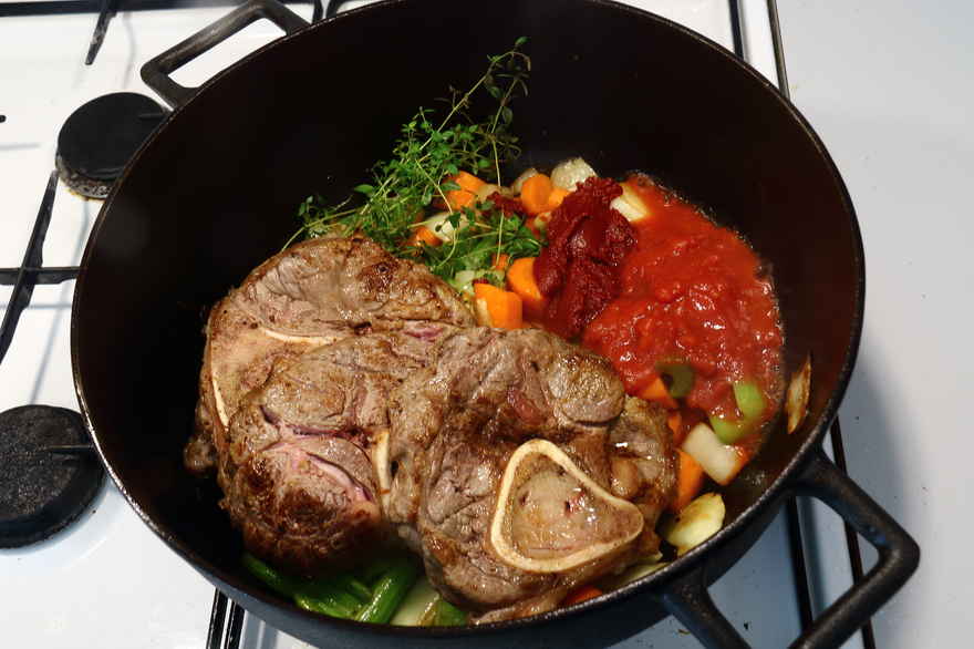 Osso Buco med gremolata ... klik for at komme tilbage