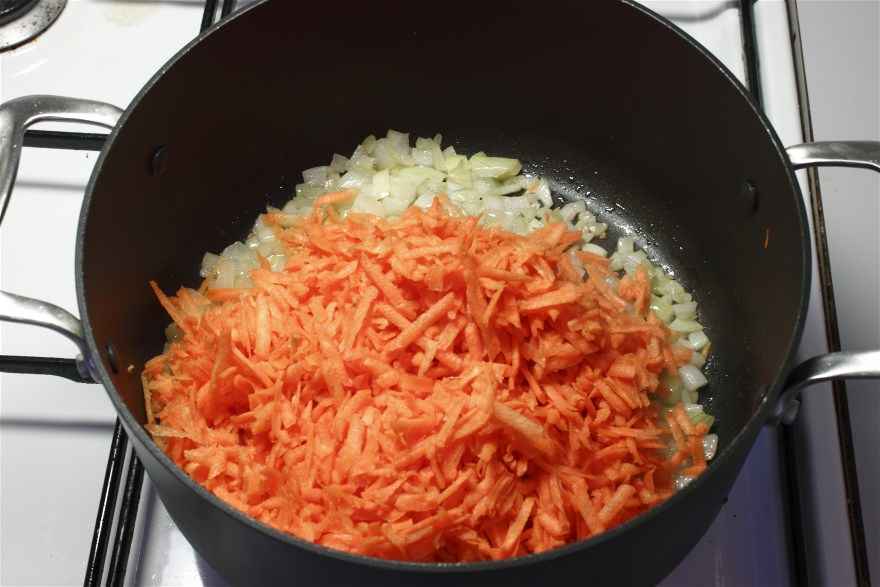 Gulerodssuppe med flødeost ... klik for at komme tilbage