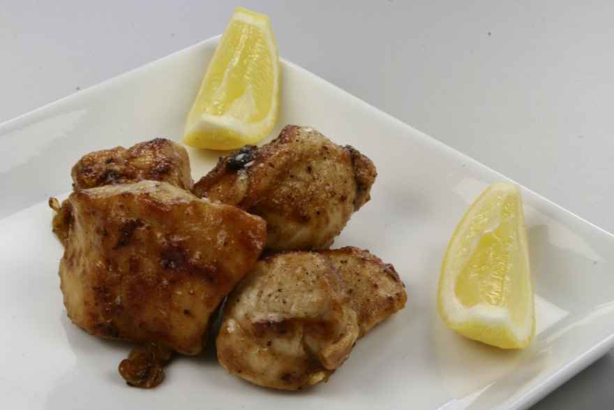 Tapas - Pollo al ajilloKylling med hvidløg ... klik for at komme tilbage