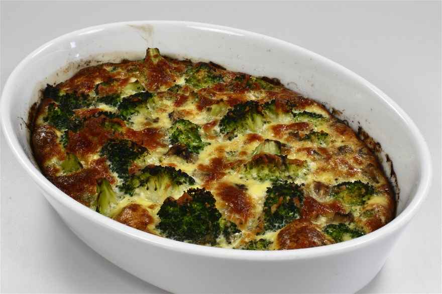 Broccoli og champion gratin ... klik for at komme tilbage