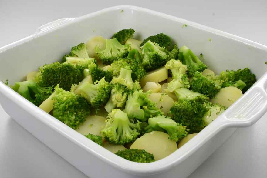 Kartoffel broccoli gratin ... klik for at komme tilbage
