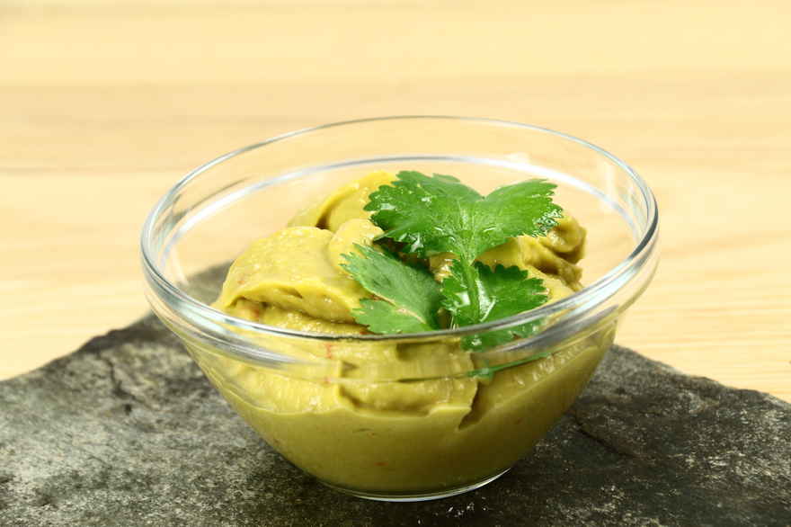 Cremet guacamole dip ... klik for at komme tilbage