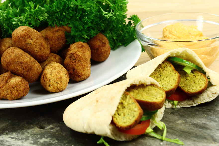 Hjemmelavet falafel ... klik for at komme tilbage