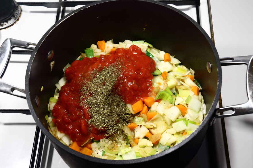 Minestronesuppe ... klik for at komme tilbage