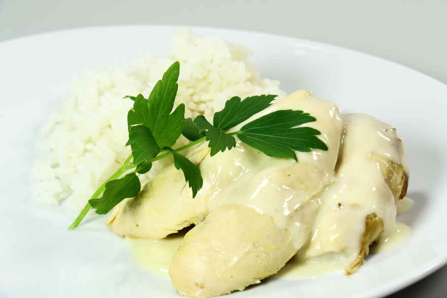 Poussiner med Noilly Prat-sauce ... klik for at komme tilbage