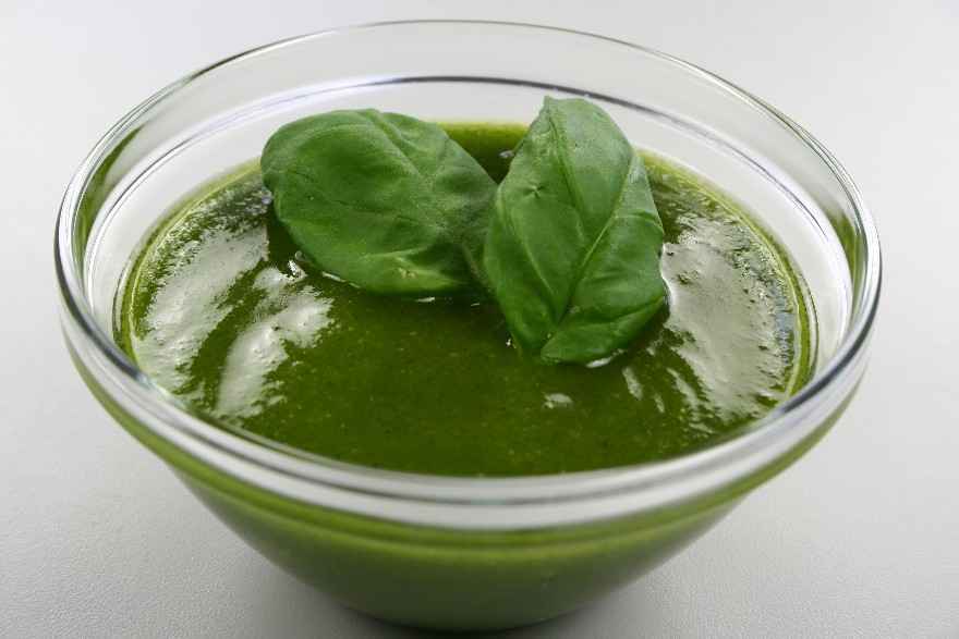 Grøn pesto ... klik for at komme tilbage