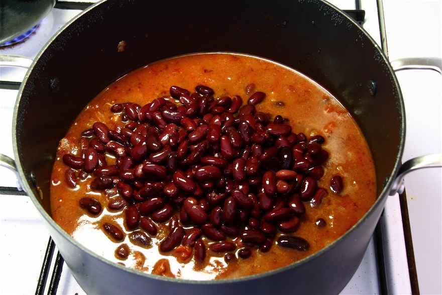 Mexicansk chili con carne ... klik for at komme tilbage