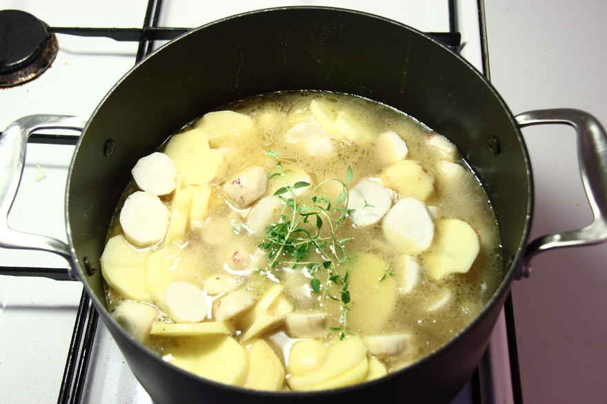 Jordskoksuppe ... klik for at komme tilbage