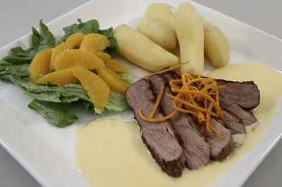 andebryst med appelsinsauce andebryst med appelsinsauce