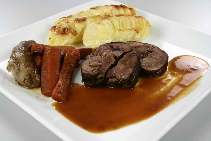 Dyrebov bourguignon ... klik for at komme tilbage