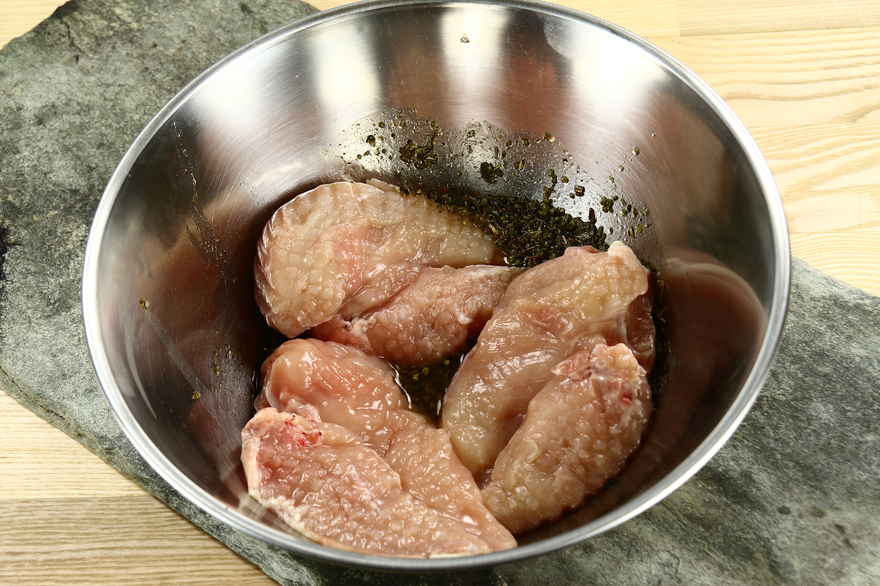 Kyllingefilet med pasta ... klik for at komme tilbage