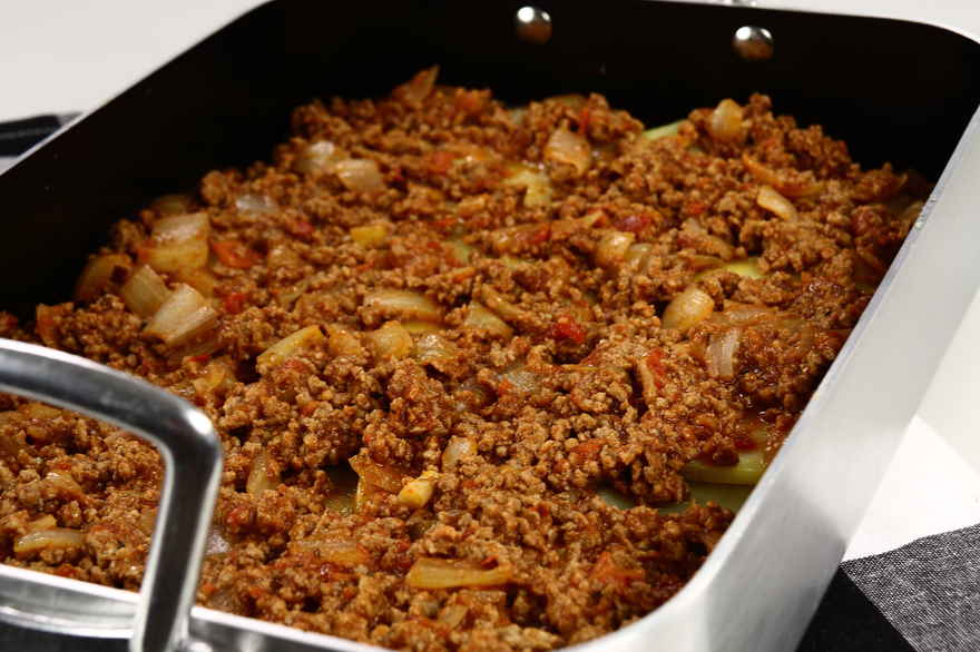 Moussaka med kartofler uden aubergine ... klik for at komme tilbage