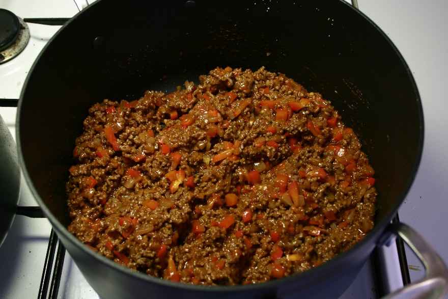 Tacos med oksekød ... klik for at komme tilbage