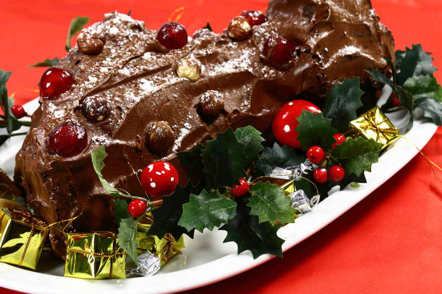 Buche De Noel (Juletræstamme) ... klik for at komme tilbage