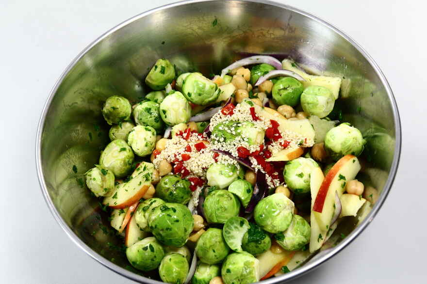 Rosenkålssalat ... klik for at komme tilbage