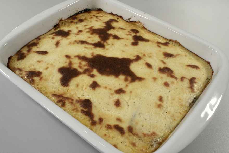 Moussaka Me Melitzanes (Moussaka med auberginer) ... klik for at komme tilbage