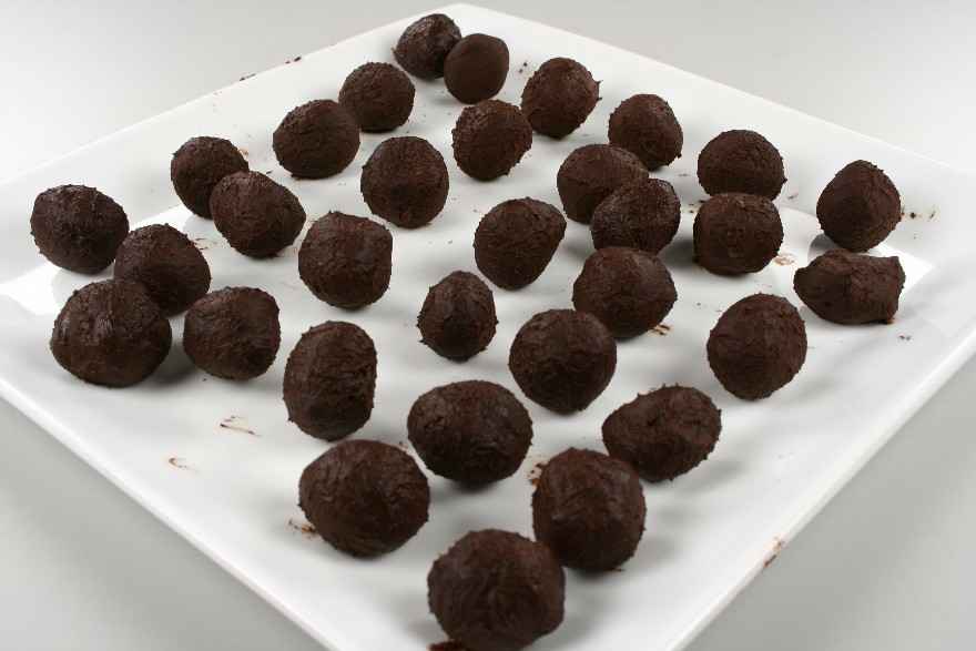 Belgiske Chokoladetrøfler ... klik for at komme tilbage