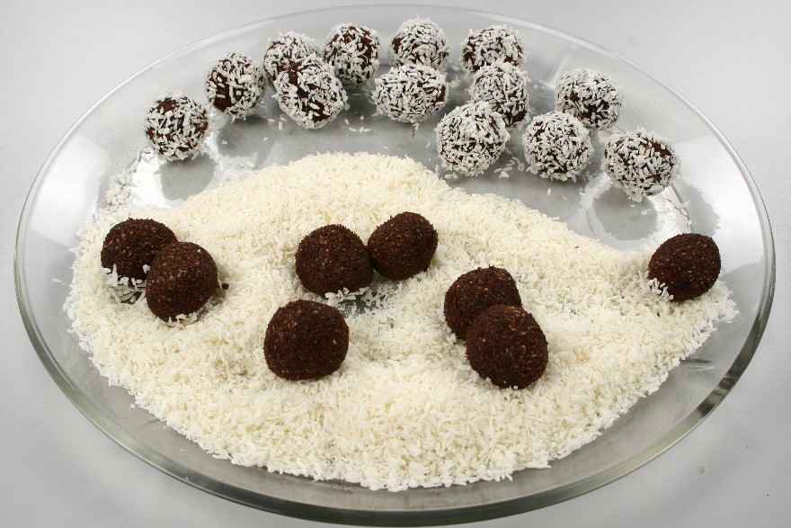 Chokoladekugler ... klik for at komme tilbage