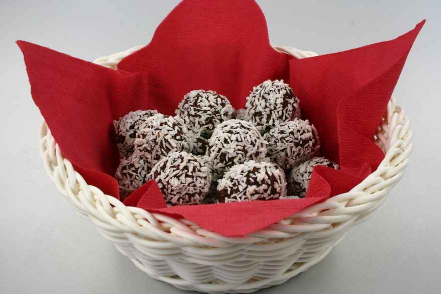 Chokoladekugler ... klik for at komme tilbage