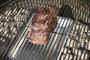 Marineret oksefilet på grill