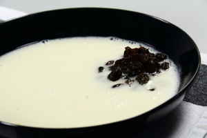 Sagosuppe, gul