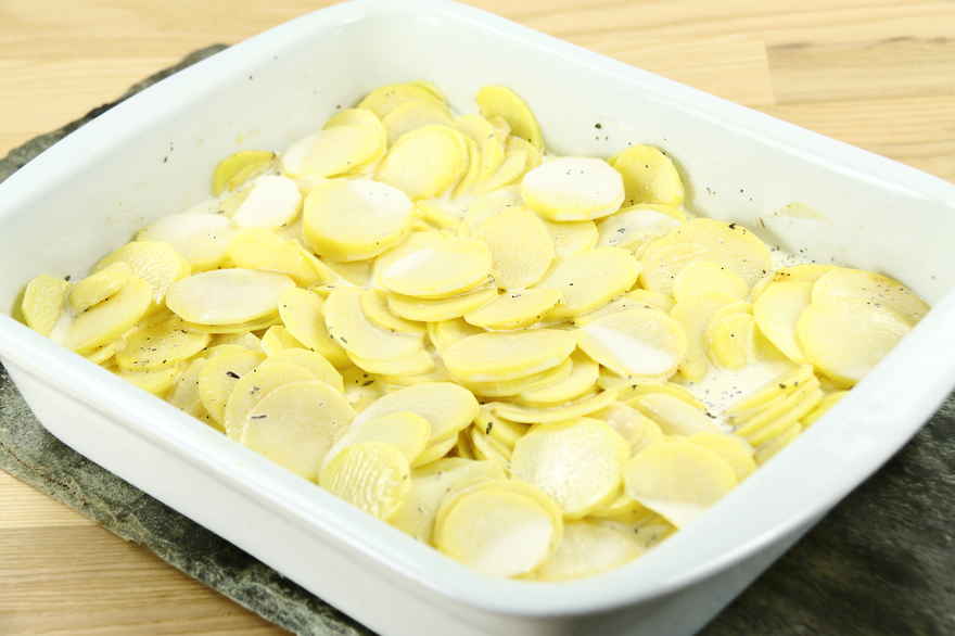 Koteletter med Basillikumkartofler ... klik for at komme tilbage